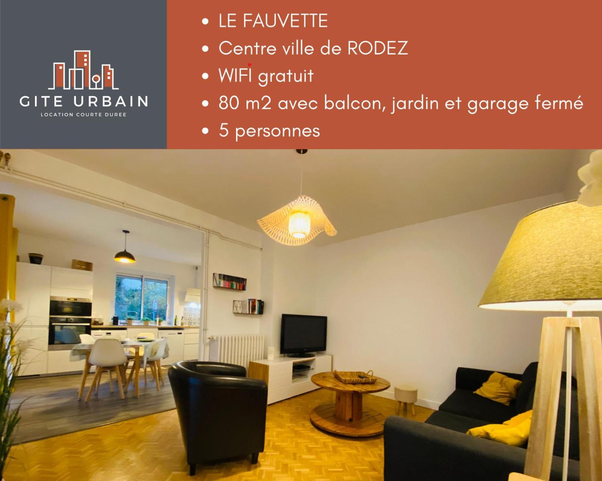 Le Fauvette Apartment Rodez Exterior photo